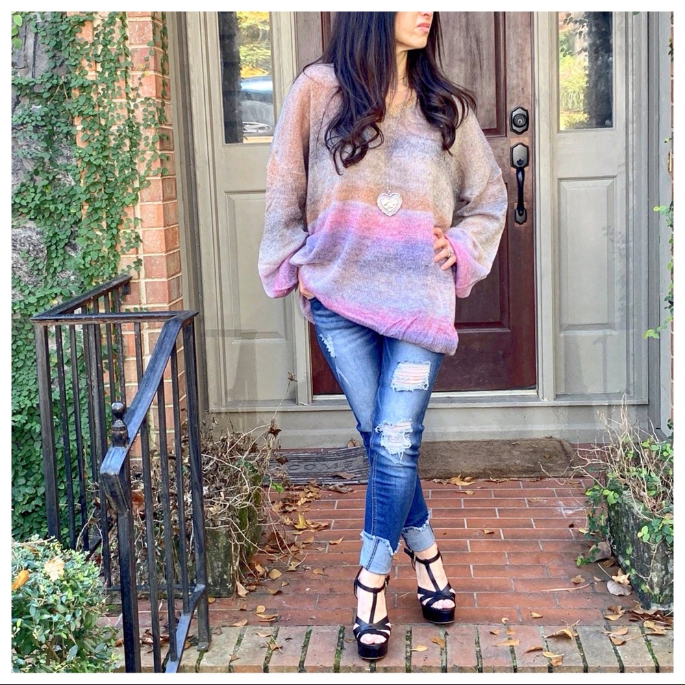 ✨LAST ONE✨PARIS✨Color gorgeous loose fit sweater - Picture 4 of 8